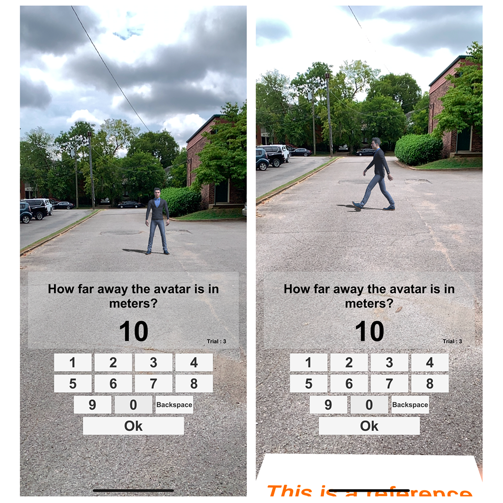 Distance Estimation with Mobile Augmented Reality in Action Space: Effects of Animated Cues